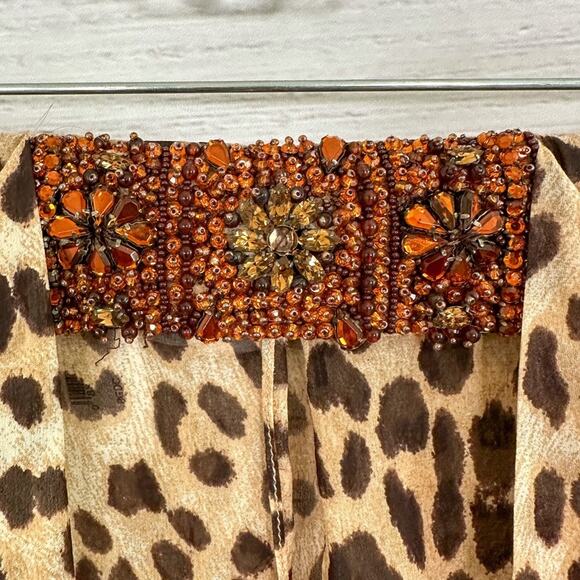 NEW Elizabeth Hurley 100% Silk Bathing Suit Coverup, Small, MSRP $289 - Picture 5 of 11